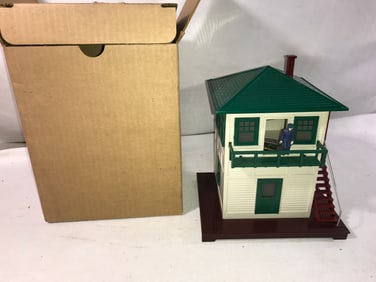 Lionel Operating Switch Tower 445 in org box