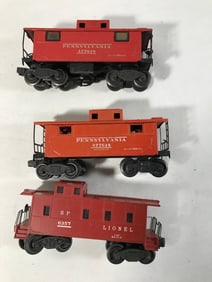 Lionel 3 Caboose Collection