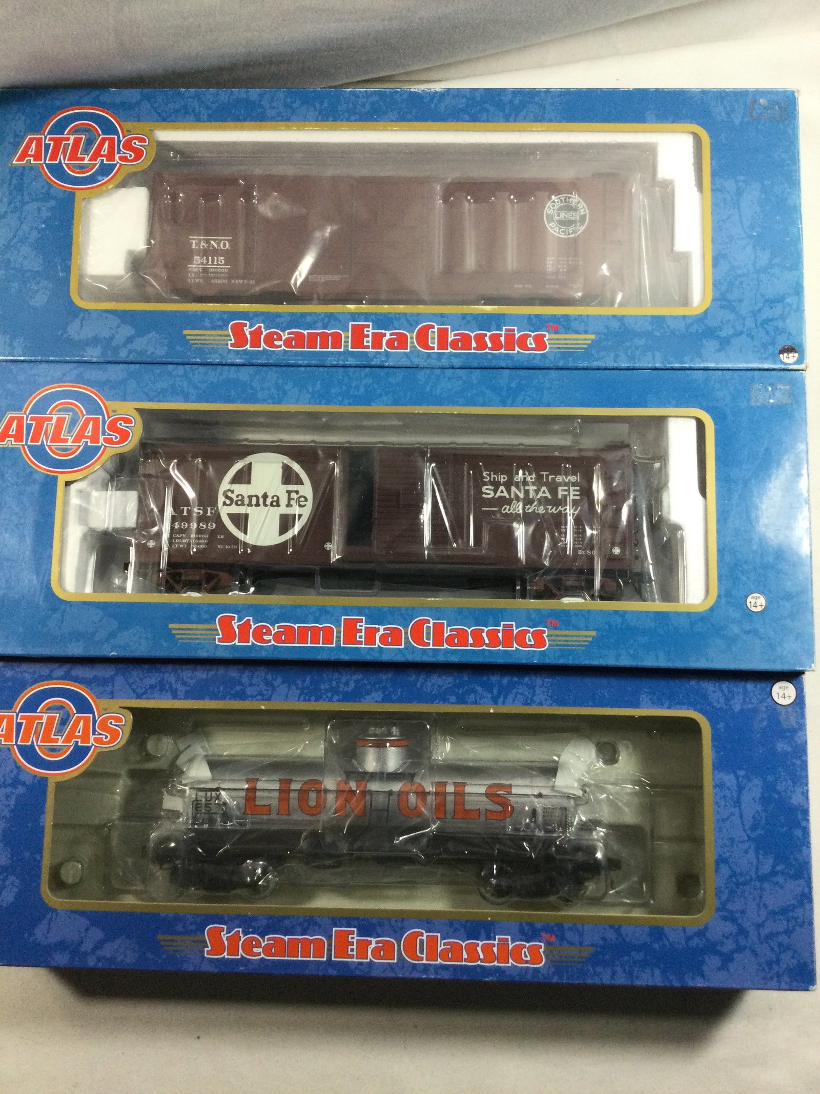 Atlas Steam Era Classics 3 Car Collection (1 of 4)