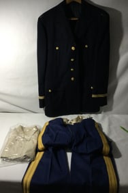Vintage US Army Officers Dress Blue Uniform