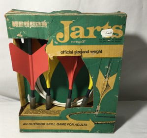 Retro Regens Jarts Game, official size & weight