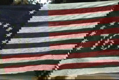 The Bennington Flag - Full size