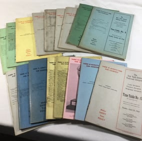 New York Central Railroad Company Timetables (17)