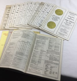 Nickel Plate RR Timetables : Buffalo & Cleveland