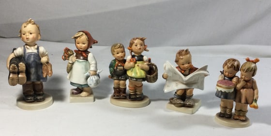 Hummel Figurine Collection (5) all made in Germany