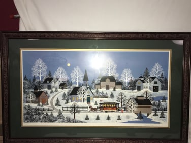 Trolley Car at Crippen Creek by Wooster Scott