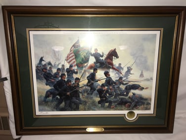 Mort Kunstler Raise The Colors and Follow Me