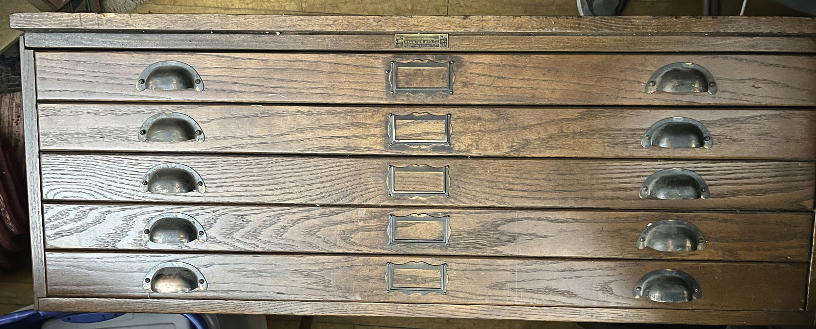 Hamilton Mfg Co Filing Cabinet (1 of 6)