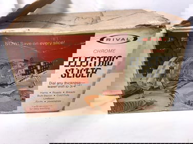 Vintage Rival Chrome Electric Slices