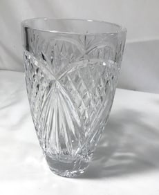 Waterford Crystal Vase measuring 8 1/2 inches tall