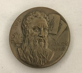 Medallic Art Moses Coin - Ralph J Menconi
