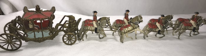 Britains Model Soldiers Labeled Coronation 1952