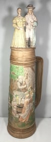 Large Ceramic Beer Stein -35 inches tall