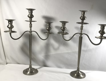 Vintage Tall Candelabrum (2)