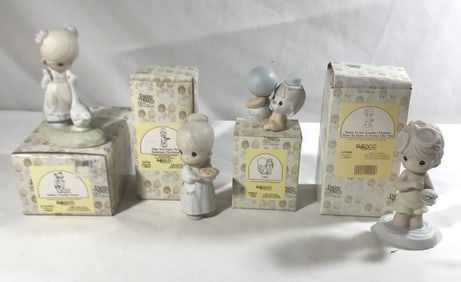 Precious Moments Collection (4) in org boxes