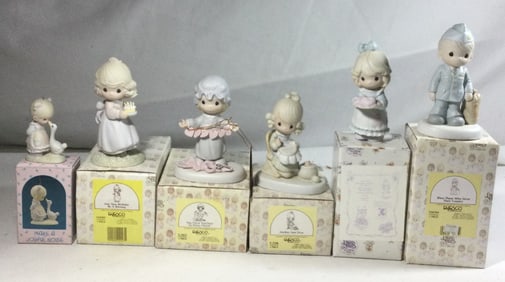 Precious Moments Collection - 6 total in org boxes