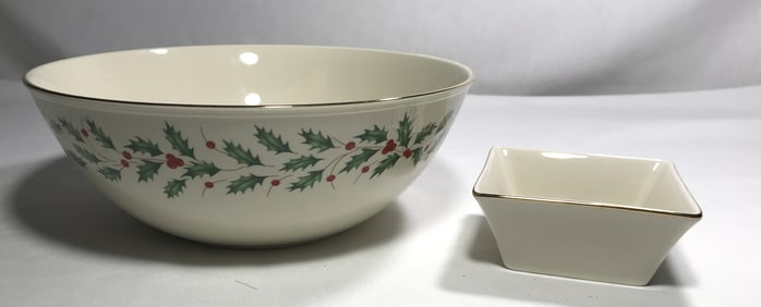 Lenox Holiday Dishes (2)