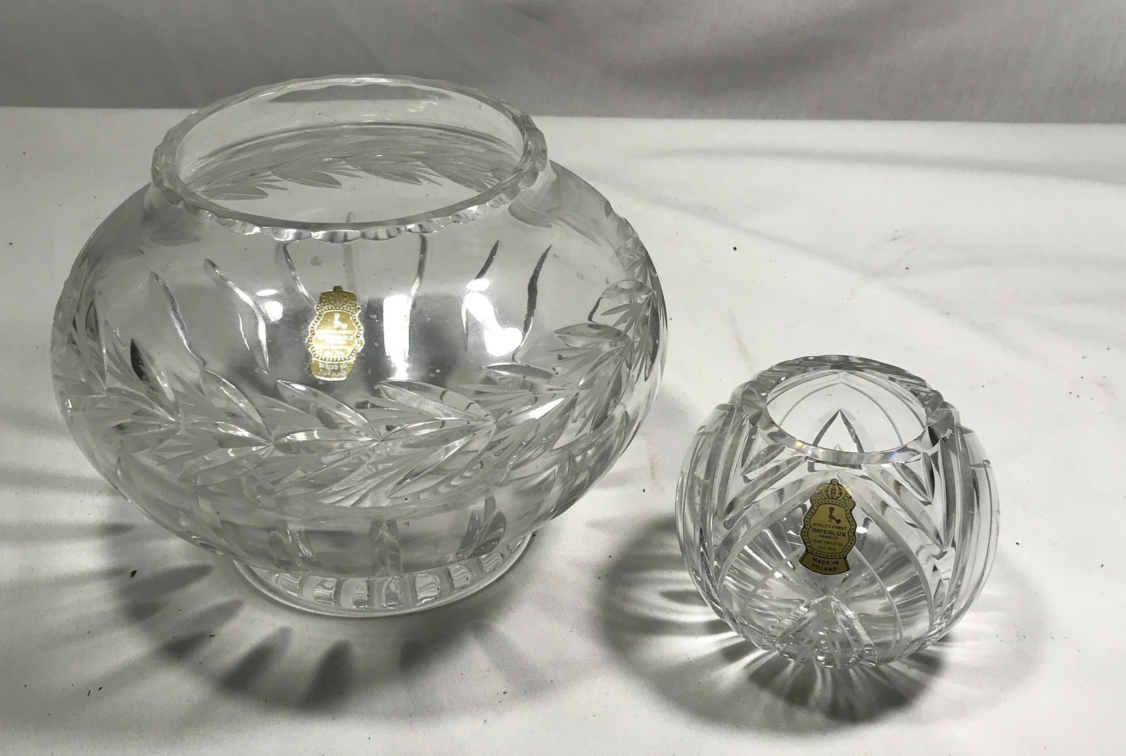 Lenox Vases Hand Cut Lead Crystal (1 of 5)
