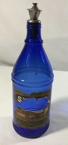 Vintage Permanent Ink Bottle w/ Ink Pourer