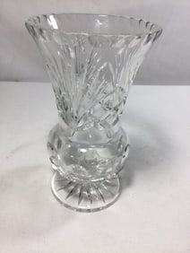 Gorham Crystal Vase 8 1/4 inches tall