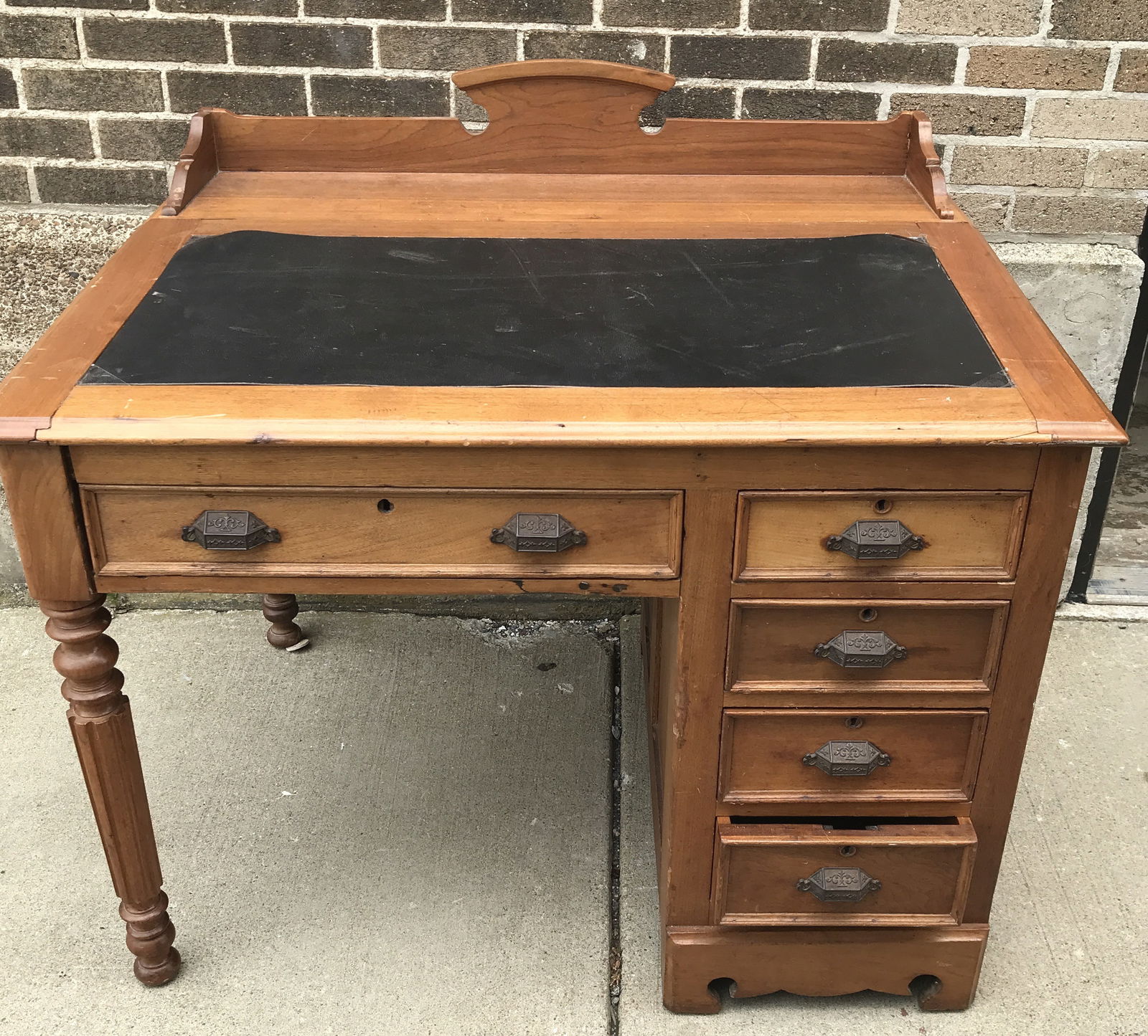 Schoolmaster Desk circa 1869 (1 of 5)