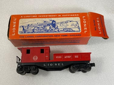 Lionel Red & Black Work Caboose 6130
