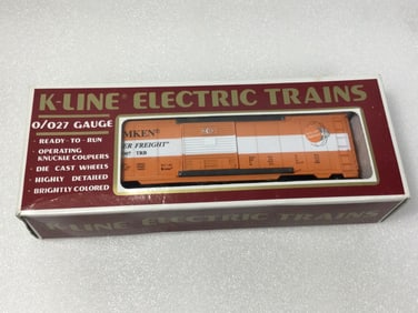 K-Line Timken Roller Freight Classic Boxcar