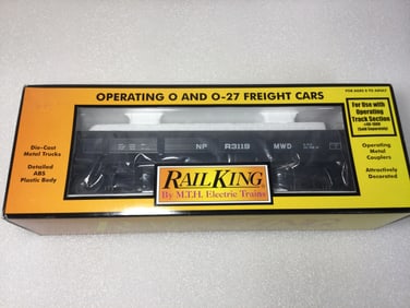 Rail King NP Dump Car w/ Operating Bay