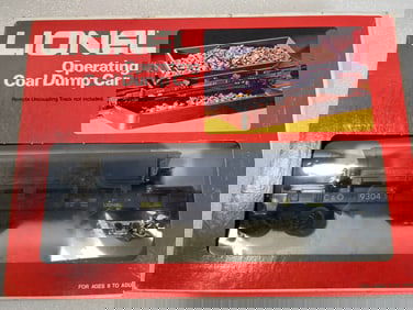 Lionel Operating Coal Dump Car 9304