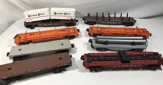 Lionel Flat Car Collection (8)