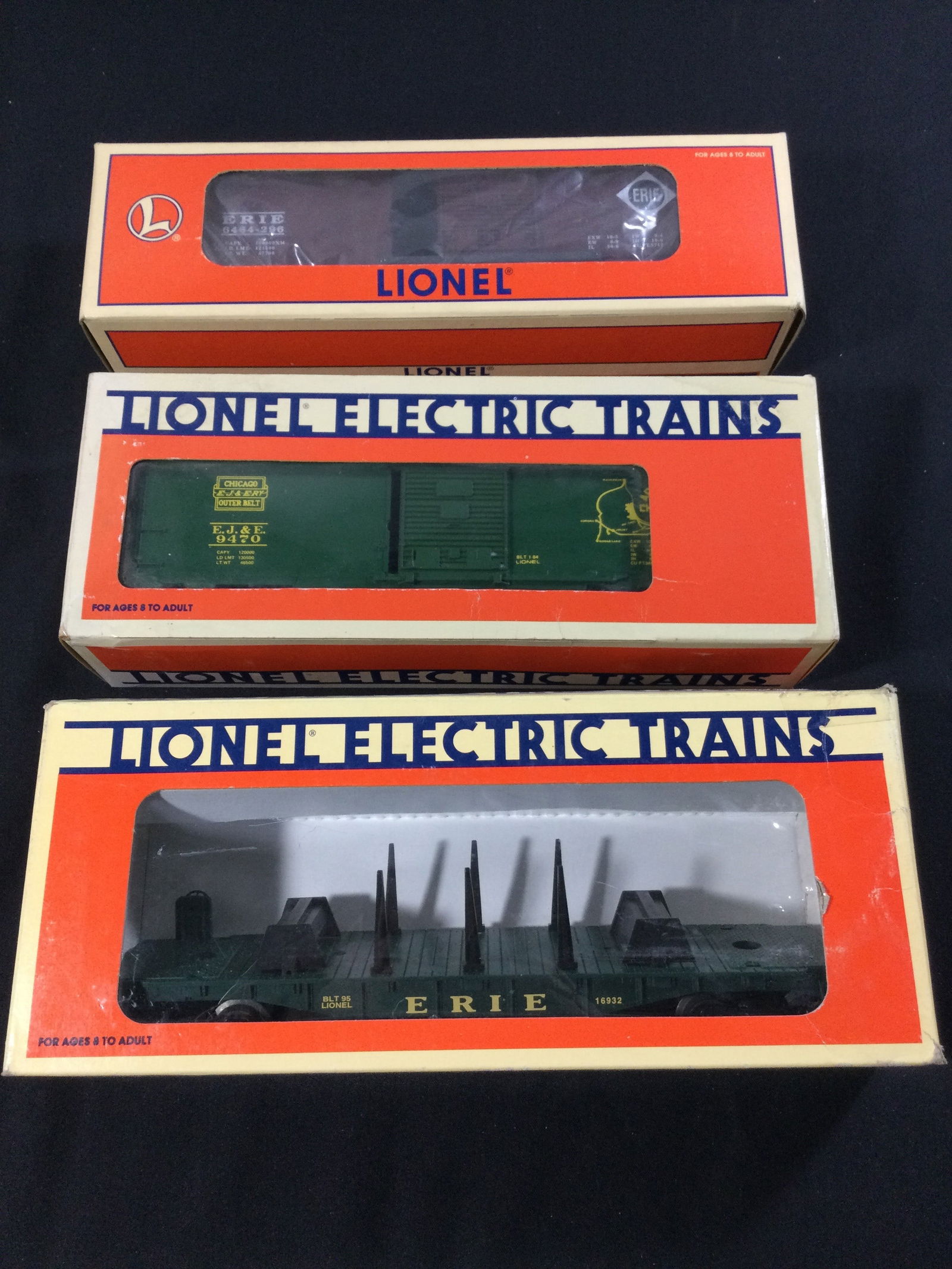 Lionel 3 Car Collection All in original boxes (1 of 4)