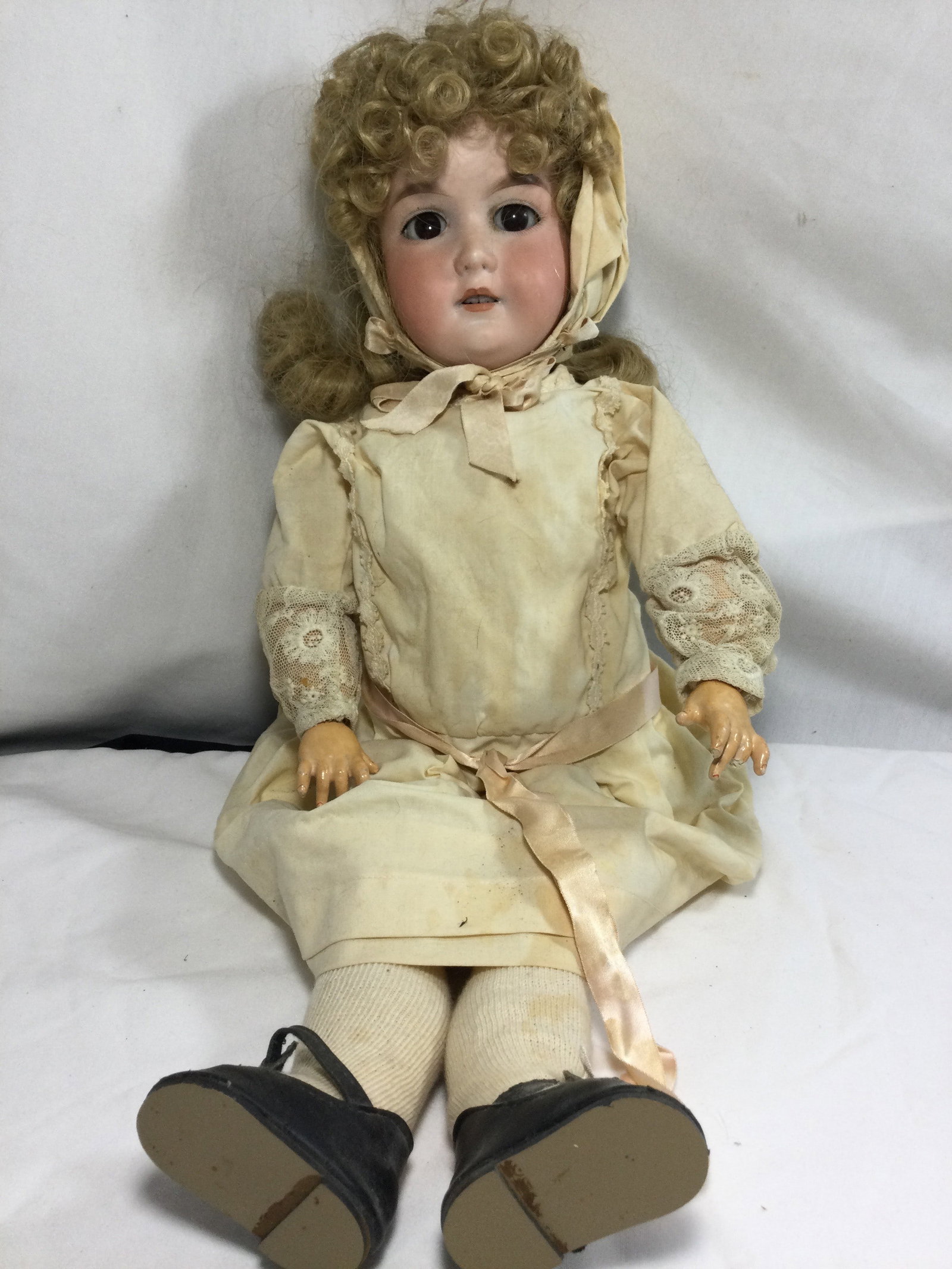 German Bisque Head Doll (1 of 9)