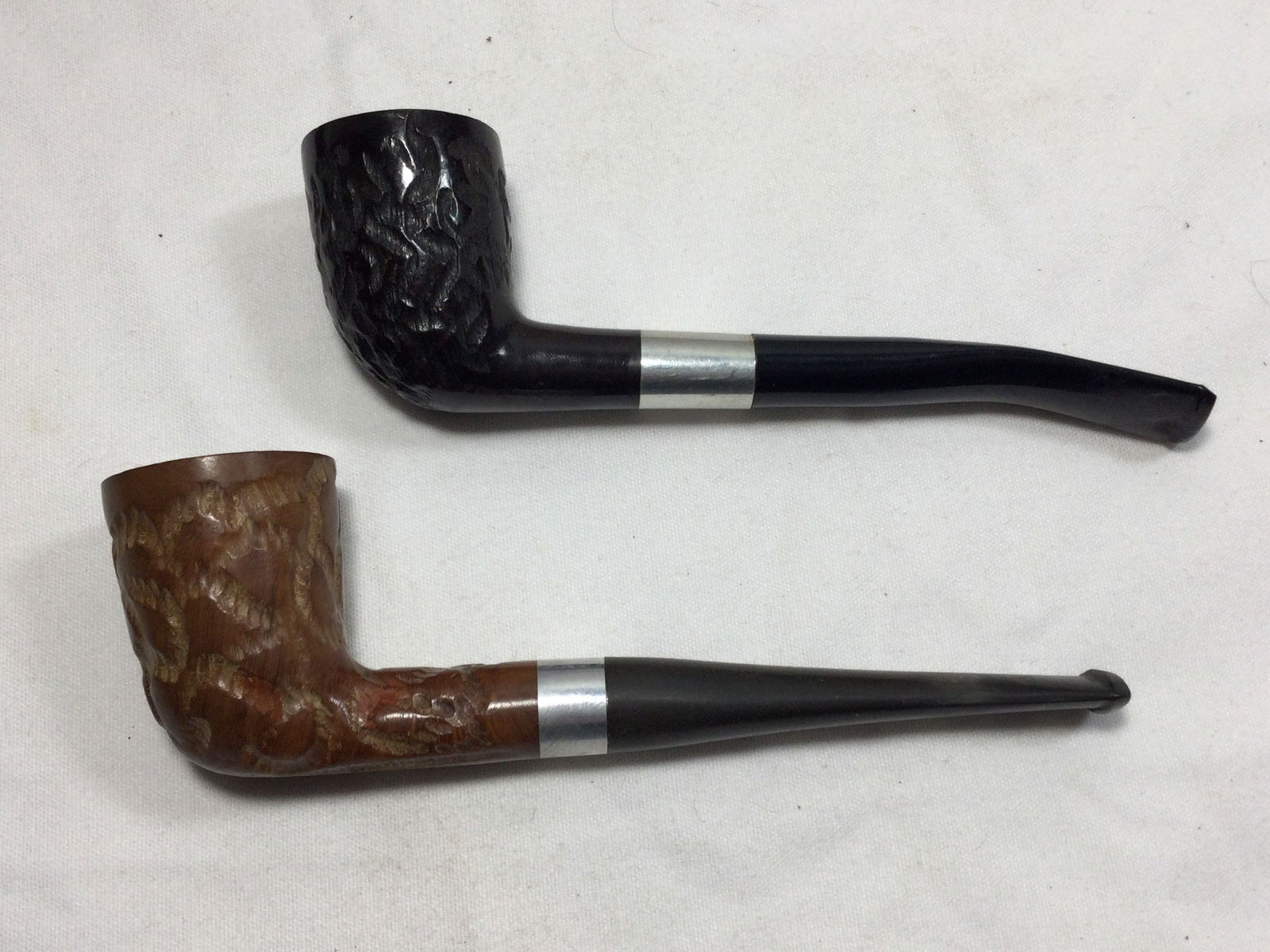 Briar Pipes (2) Wood Carved (1 of 4)
