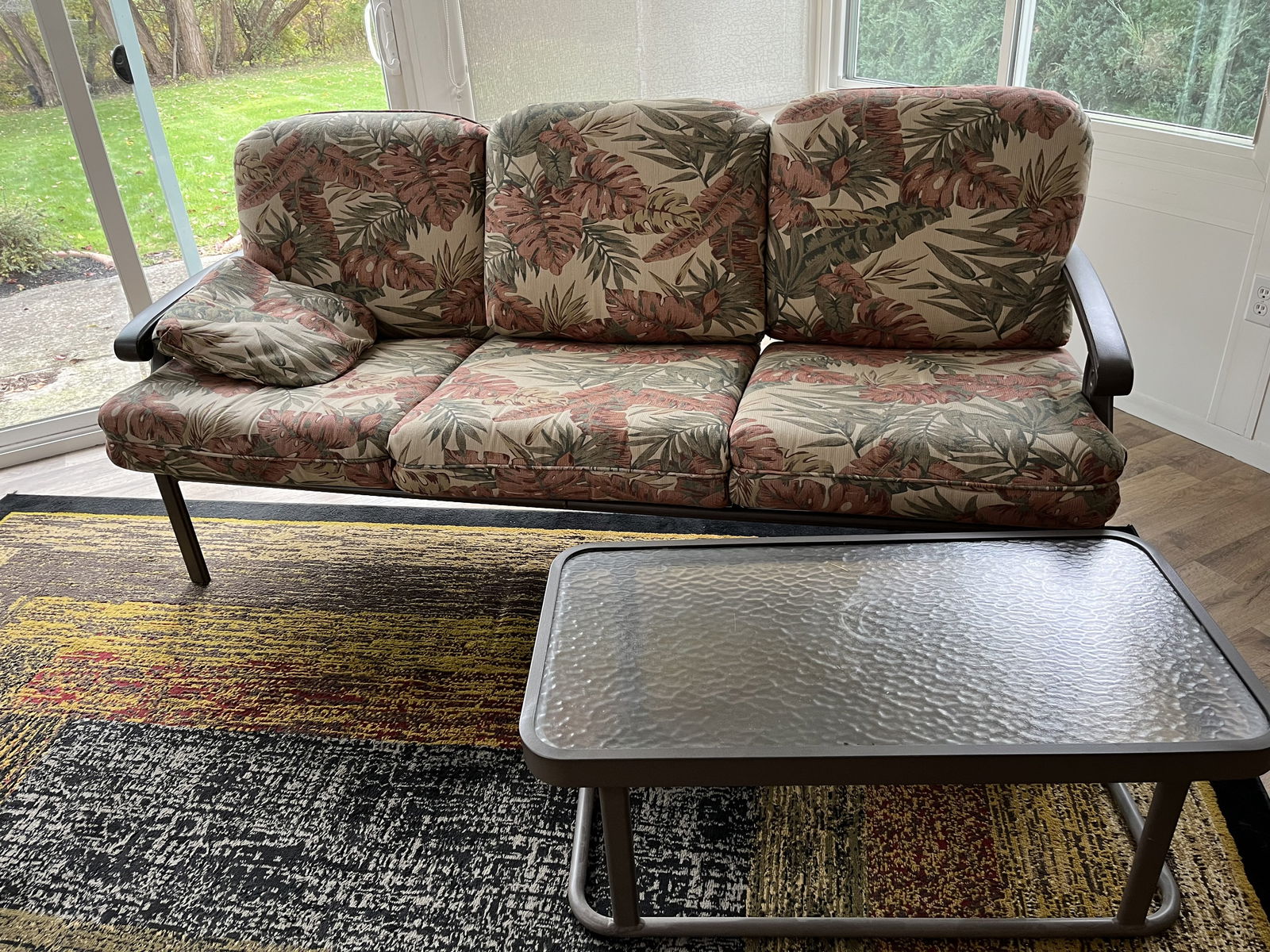 Tropical Pattern Patio Furniture Set (1 of 13)