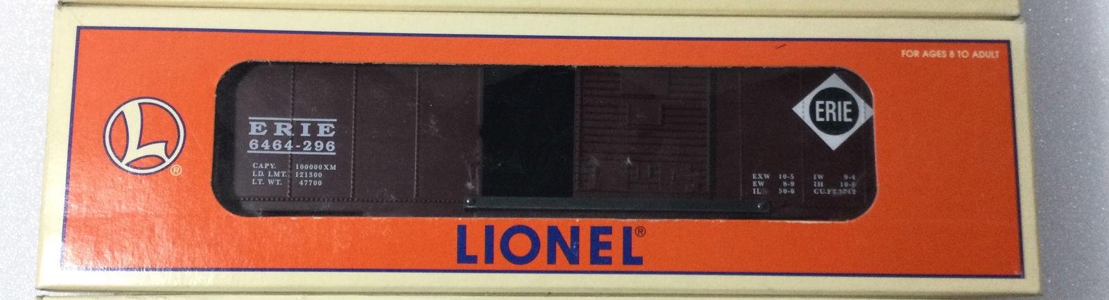 Lionel Erie Boxcar 19283 New in box (1 of 3)