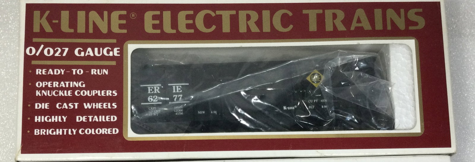 K-Line Erie 6277 Hopper w/ Load (1 of 4)