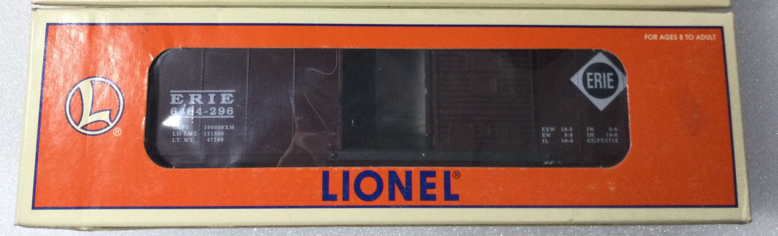 Lionel 6464-296 Erie Boxcar New in Box (1 of 3)