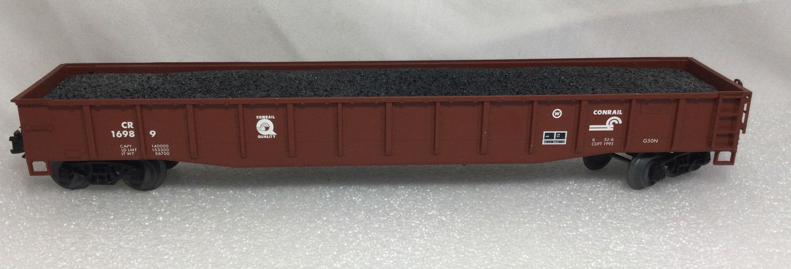 13 inch long Conrail 1698 9 Gondola Coal Car (1 of 7)
