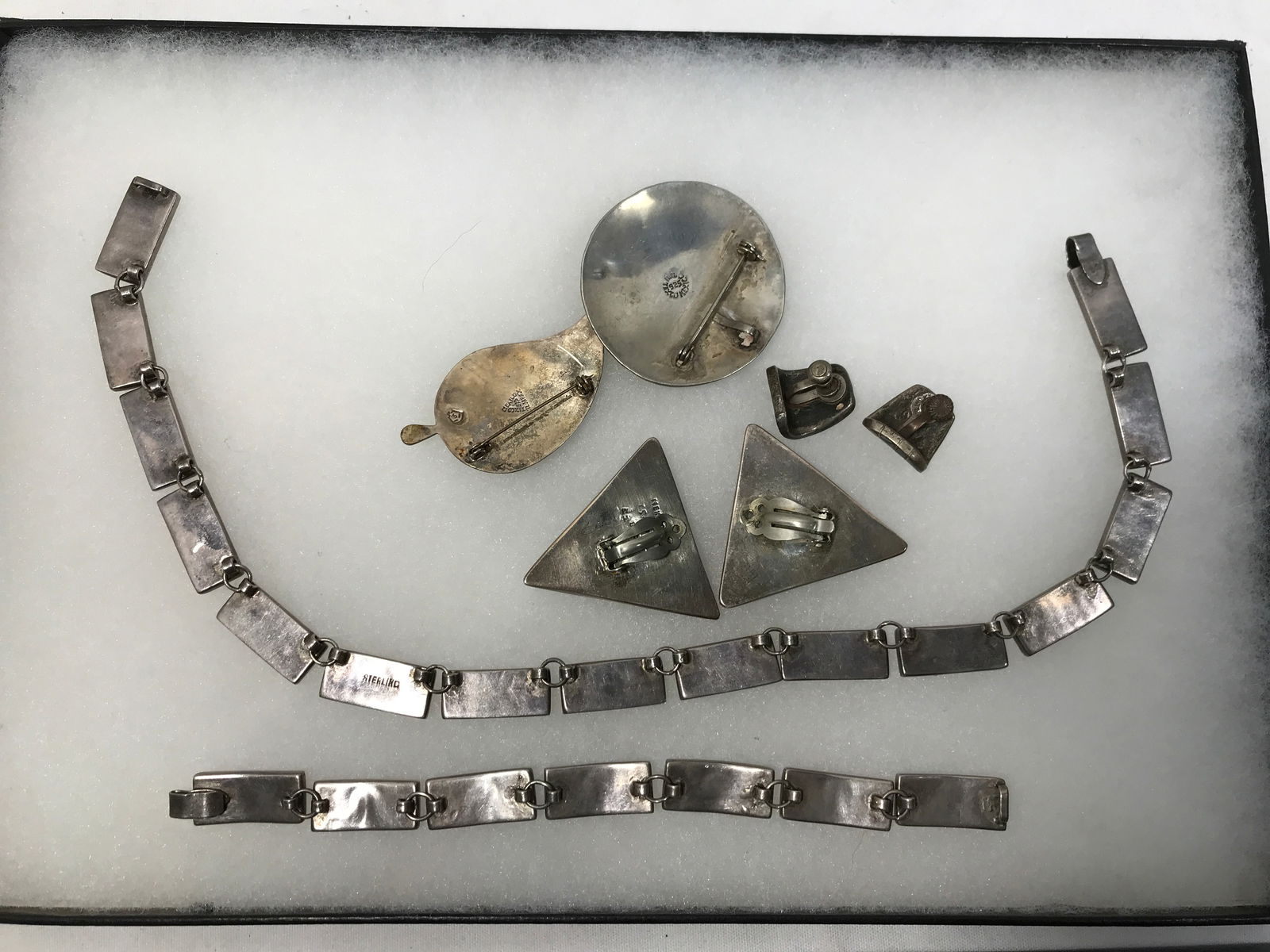 Sterling Abalone Set - 5