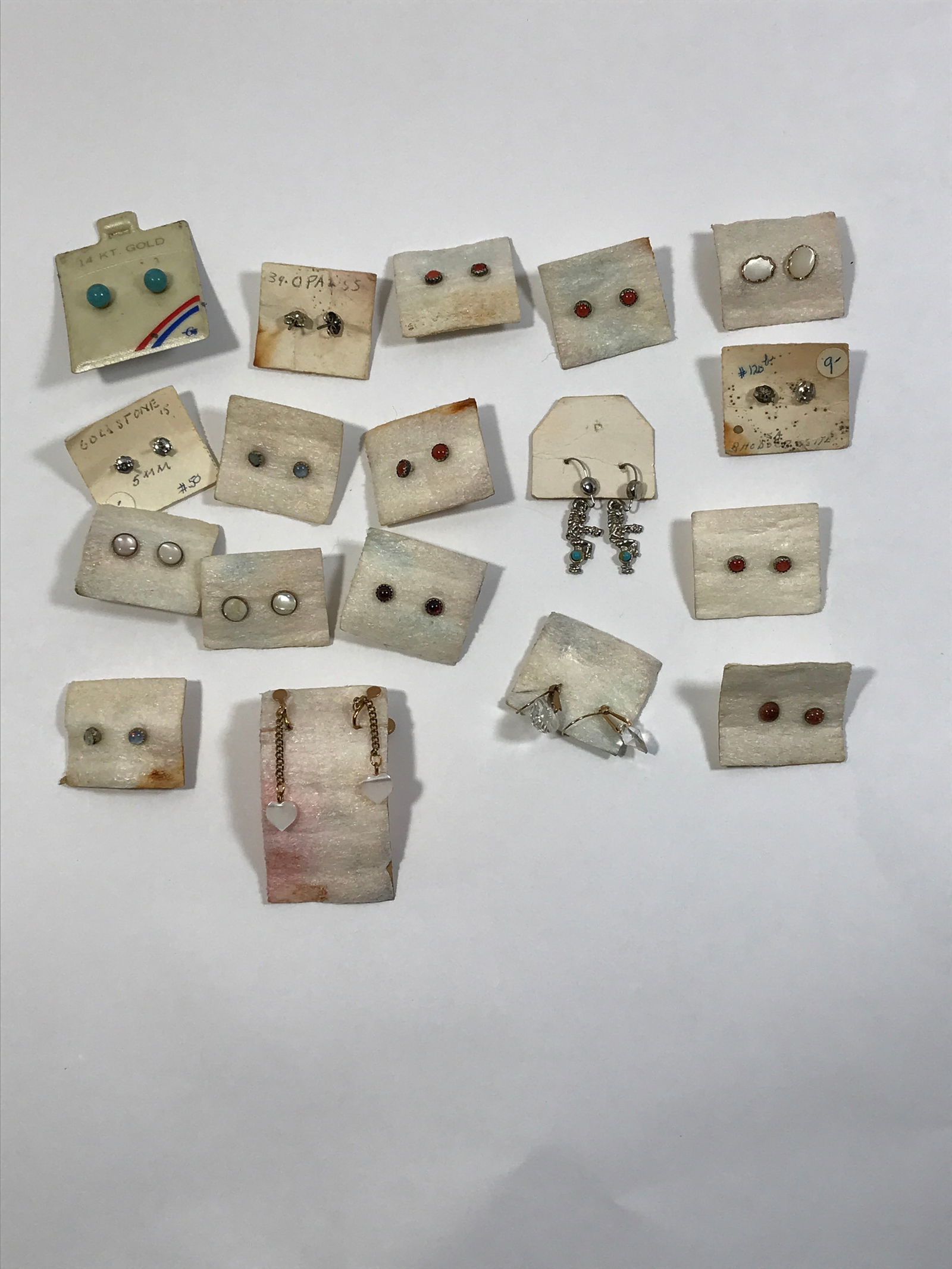 Stud Earrings- New Old Stock: Assorted