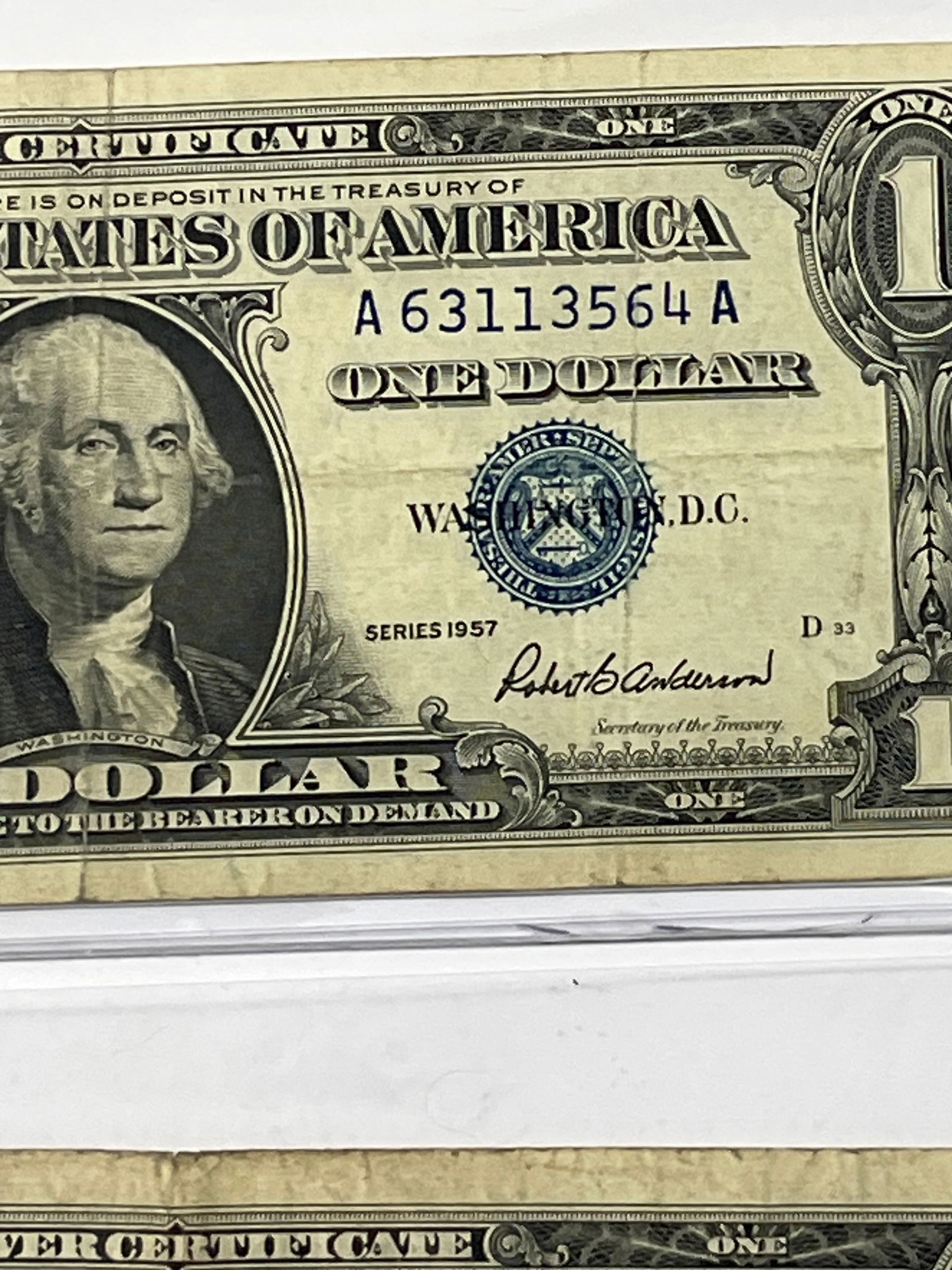 Silver Certificate Blue Seal Notes (8) - 10
