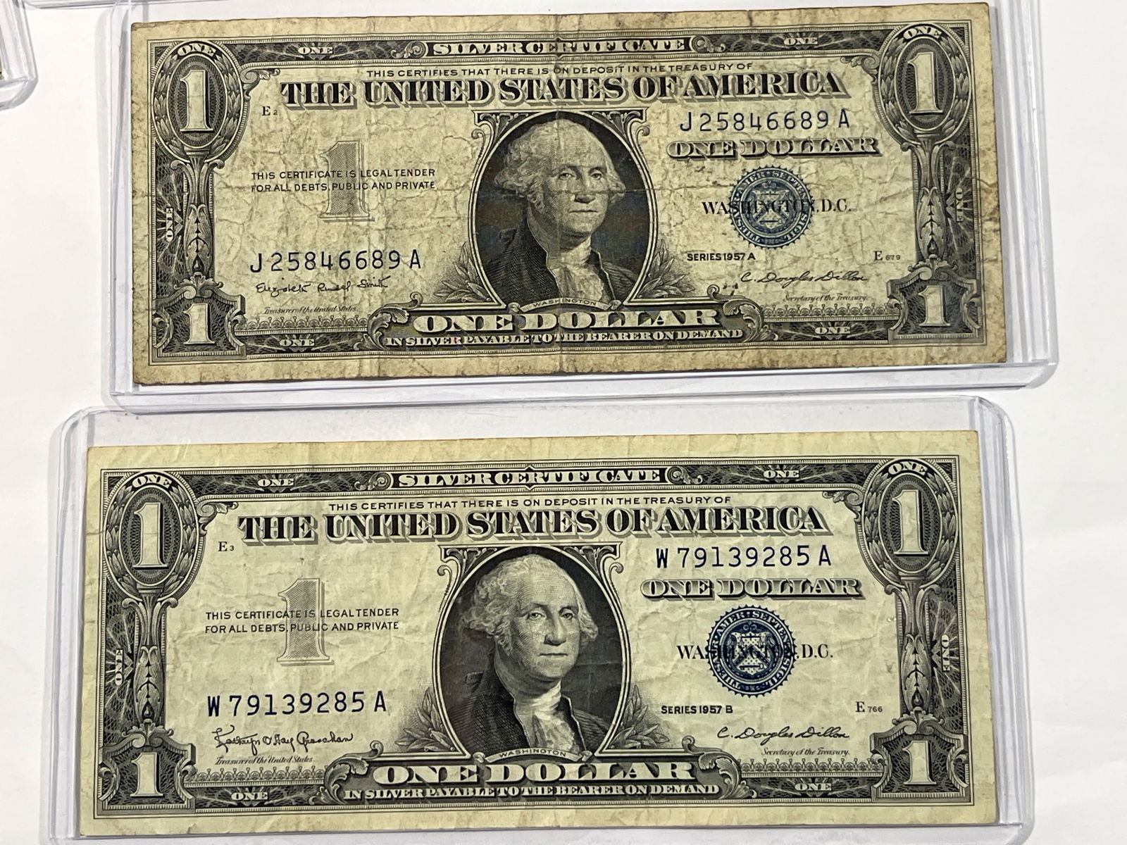 Silver Certificate Blue Seal Notes (8) - 4
