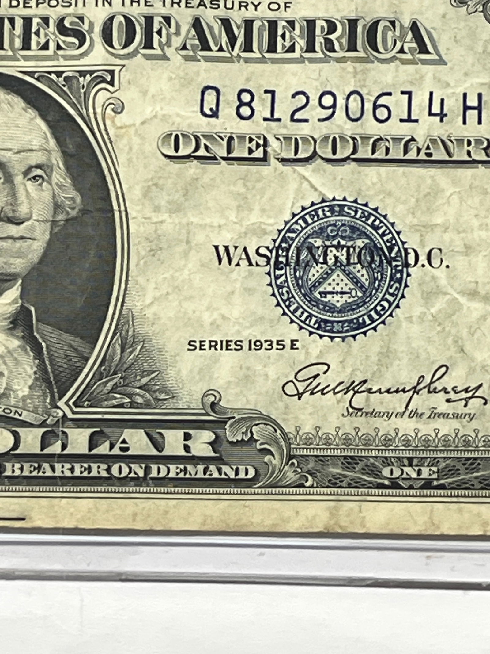 Silver Certificate Blue Seal Notes (8) - 9