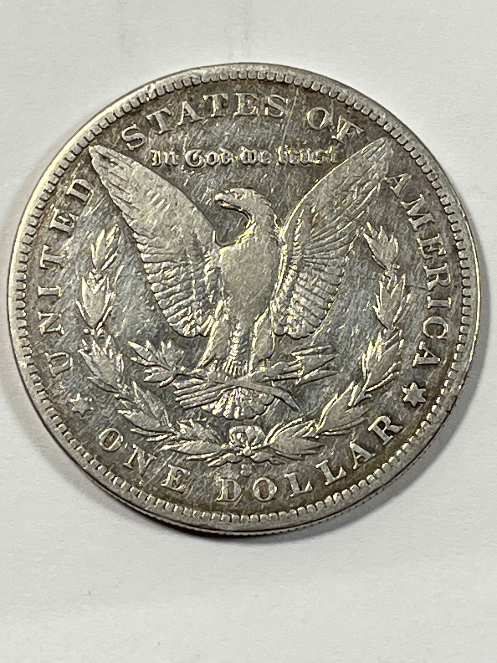 1890 S Morgan Dollar Raw - 2