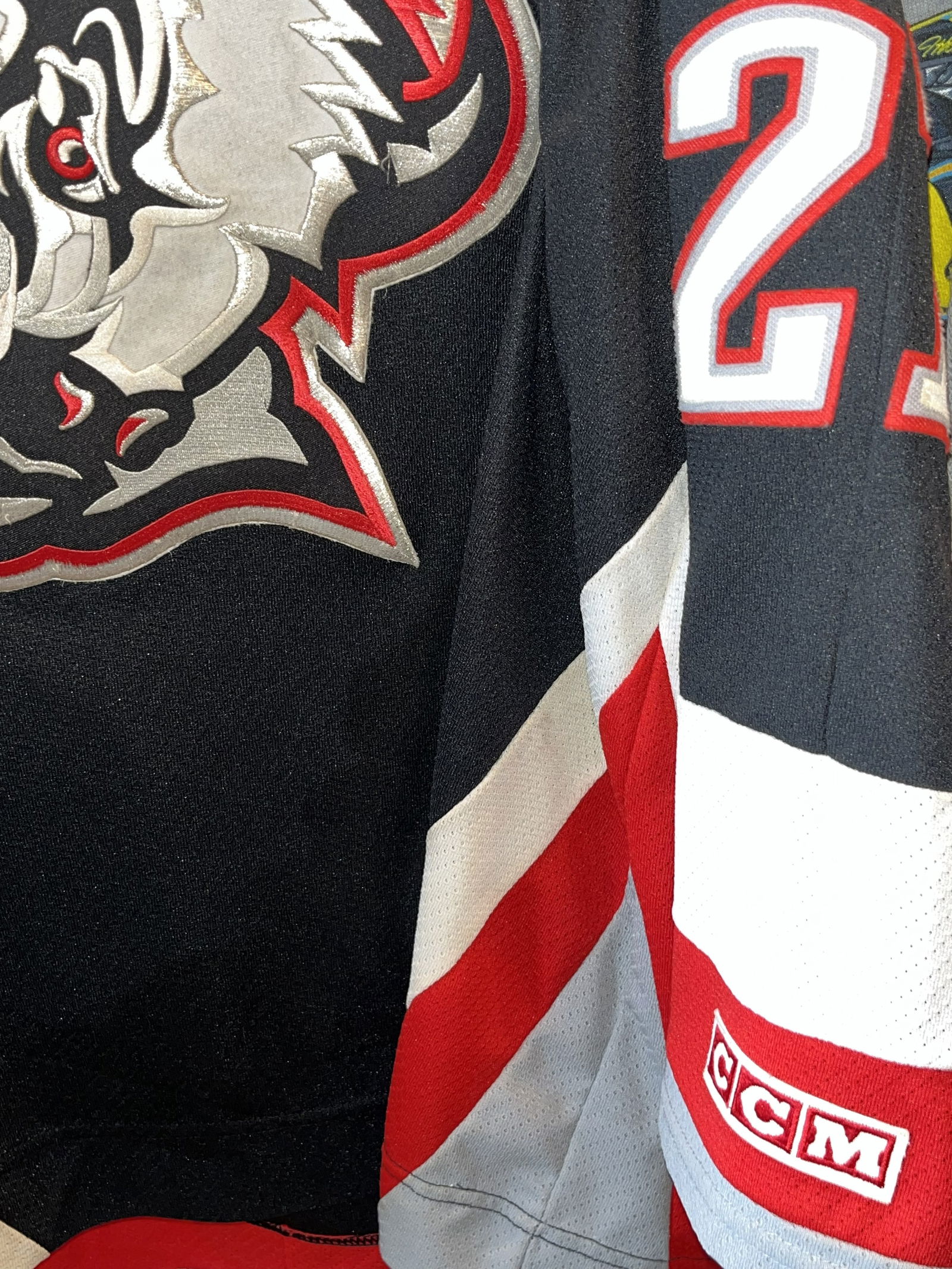 Michael Peca Jersey Signed by Daniel Briere 48 - 7