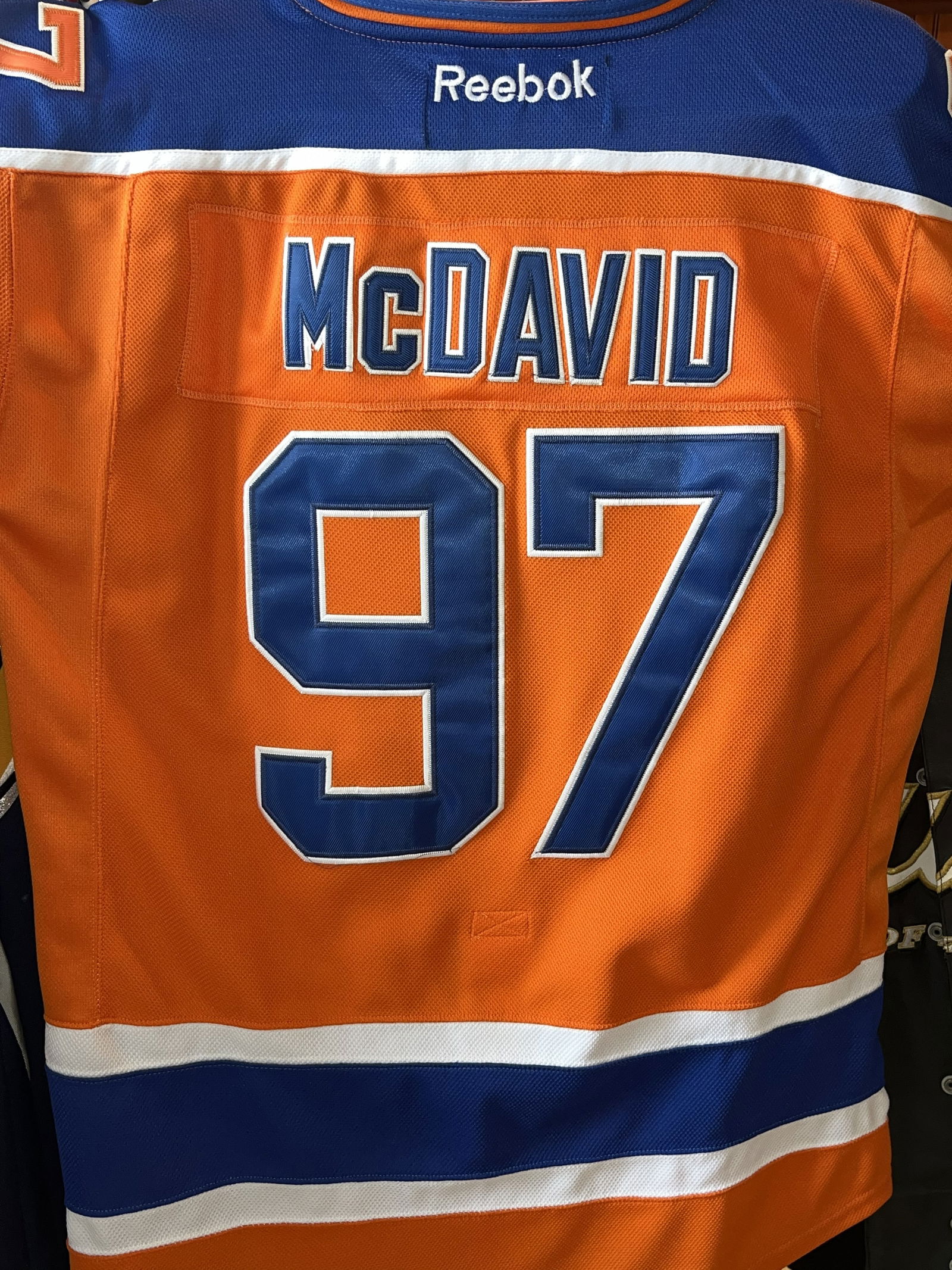 Connor McDavid Edmonton Oilers Jersey: Reebok Center Ice Size 52