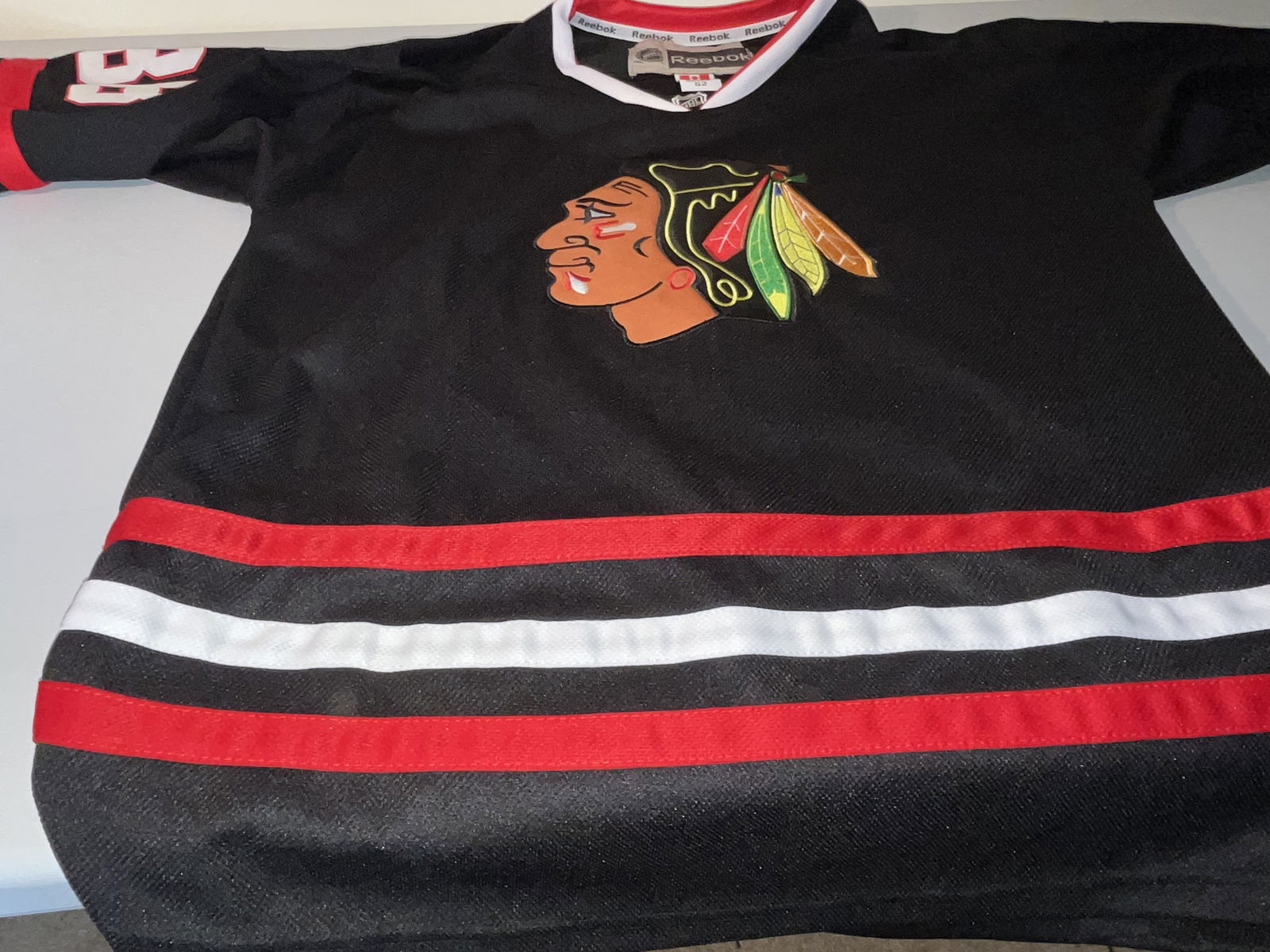Patrick Kane Chicago Blackhawks Reebok Authentic Alternate NHL Jersey, Size 52 (1 of 6)
