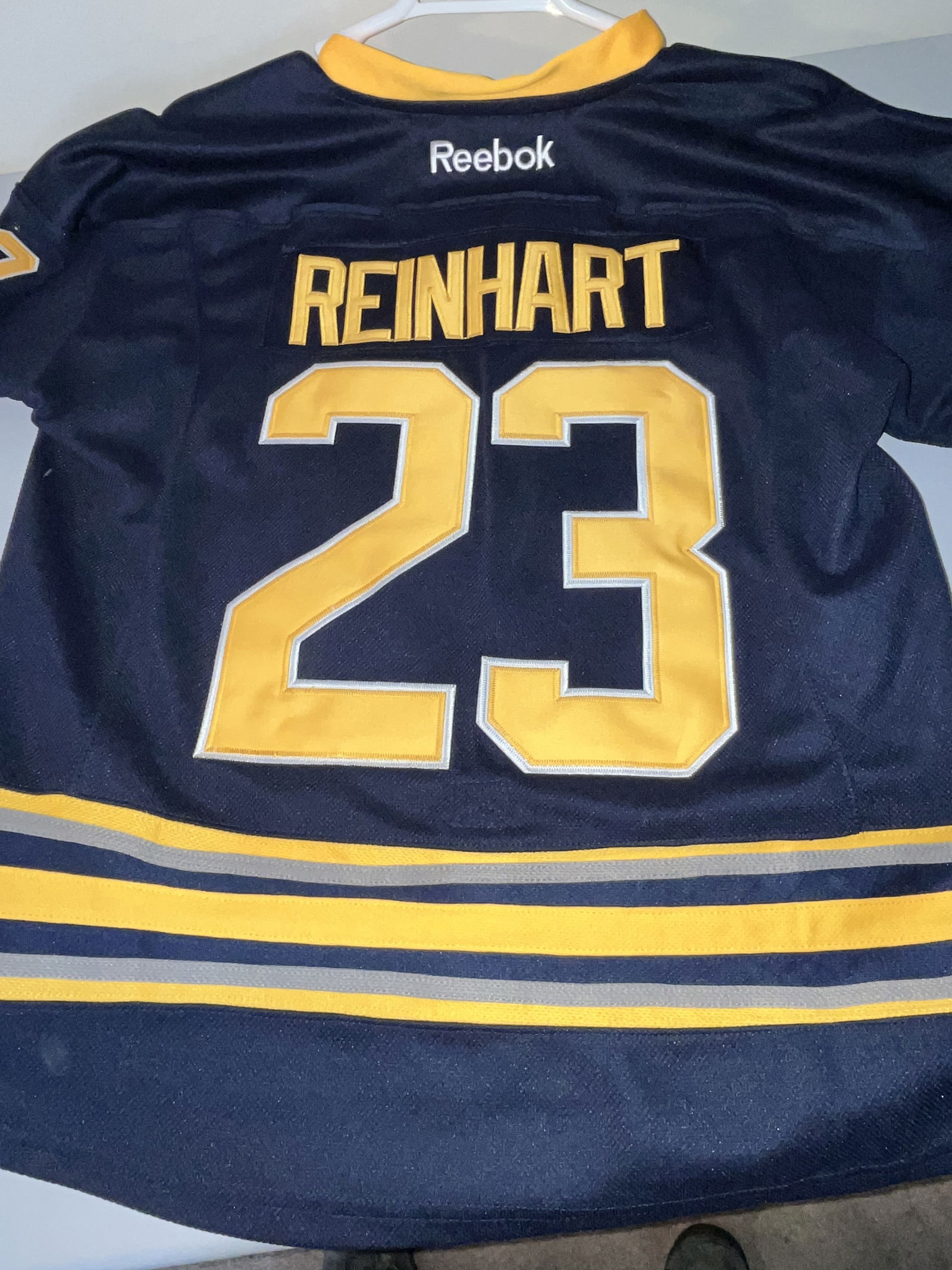 Sam Reinhart Buffalo Sabres Reebok NHL Premier Jersey, New with Tags Size L (1 of 8)