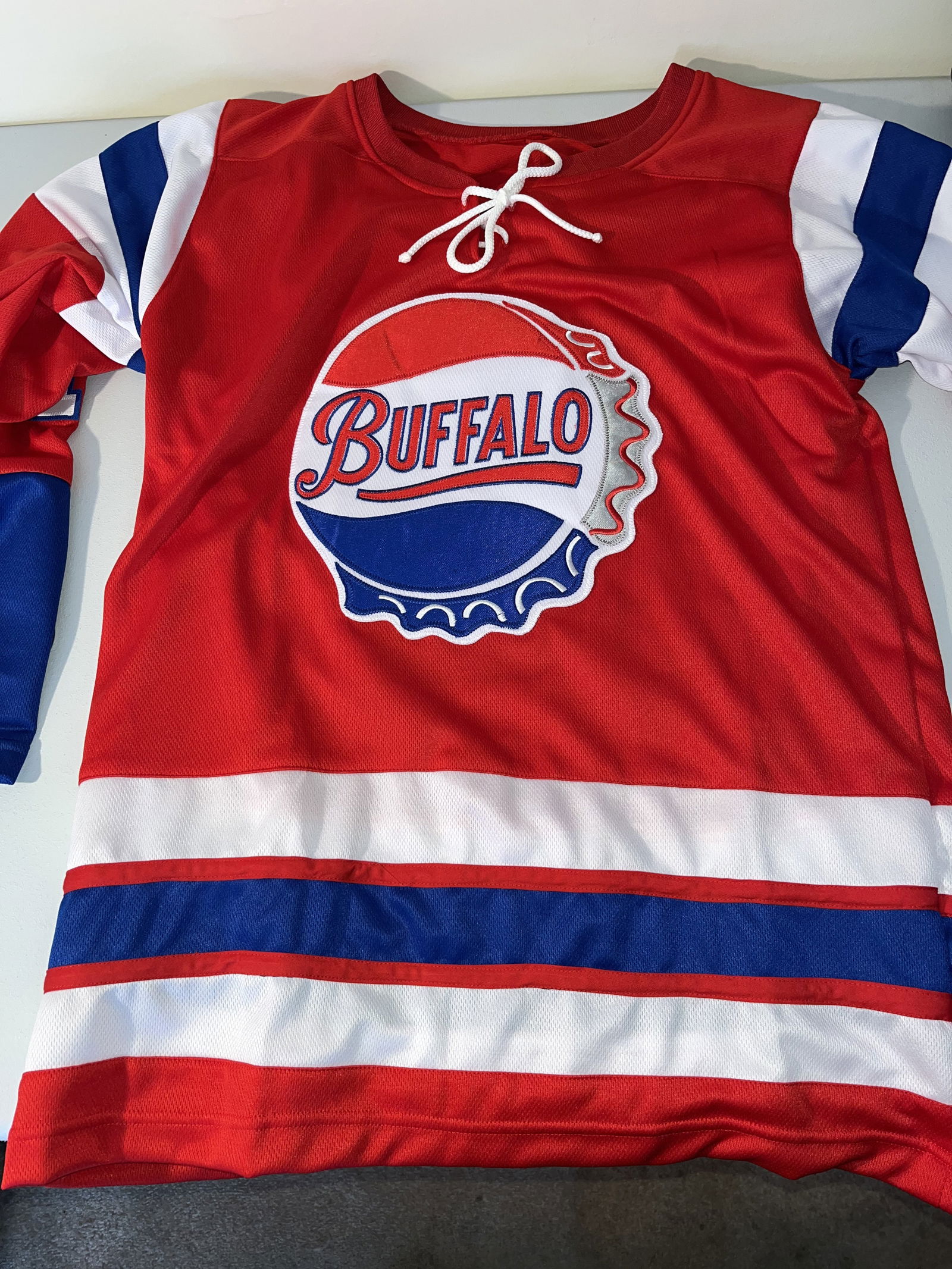 Buffalo Bisons AHL Guy Trottier 10 Vintage Style Throwback Hockey Jersey (1 of 4)