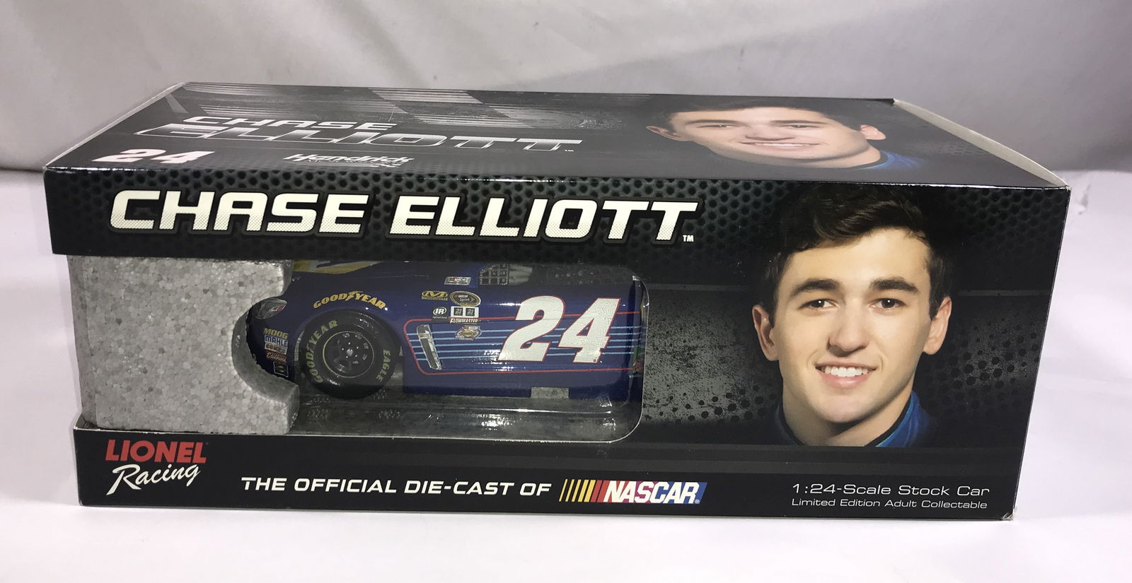 Chase Elliott #24 Napa autographed 2016 SS: Chase Elliott 24 Napa Auto Parts Autographed Rookie 2016 Chevrolet SS in box